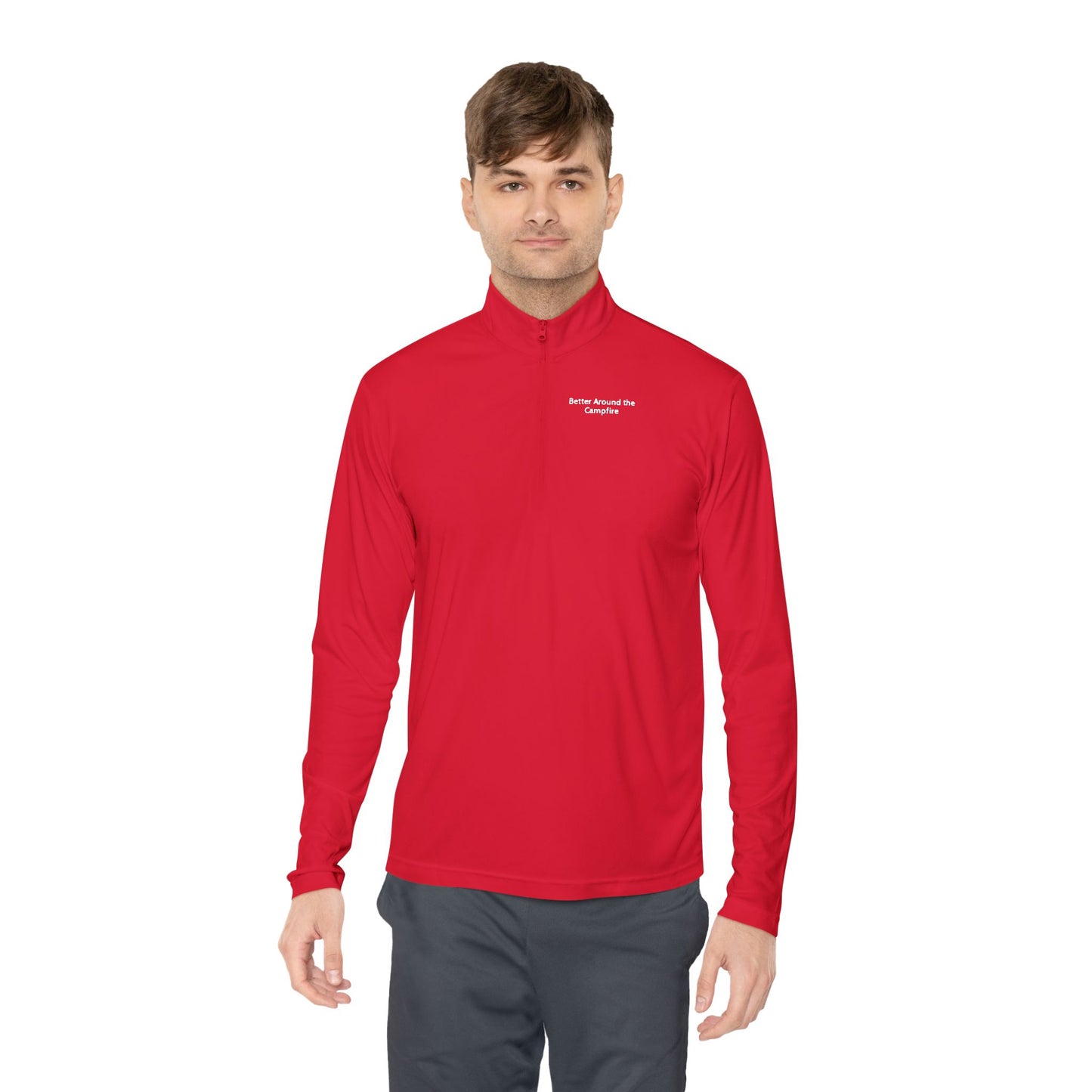 Unisex Quarter-Zip Pullover for Comfort and Style - Ideal for Outdoor Activities & Casual Wear