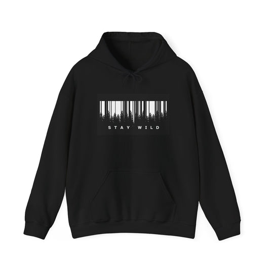 Stay Wild Forest Hoodie - Unisex Heavy Blend Sweatshirt