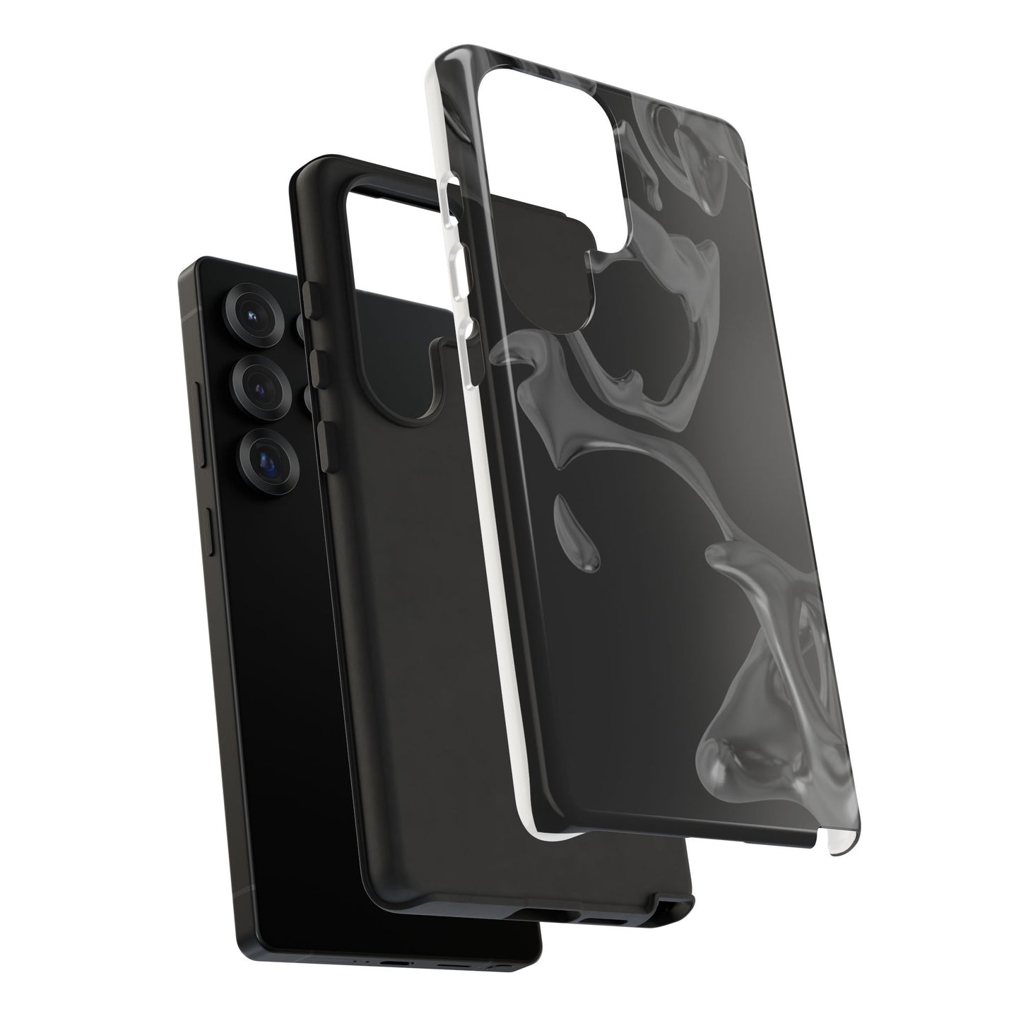 Tough Cases - Abstract Smoke Design Phone Case for Stylish Protection