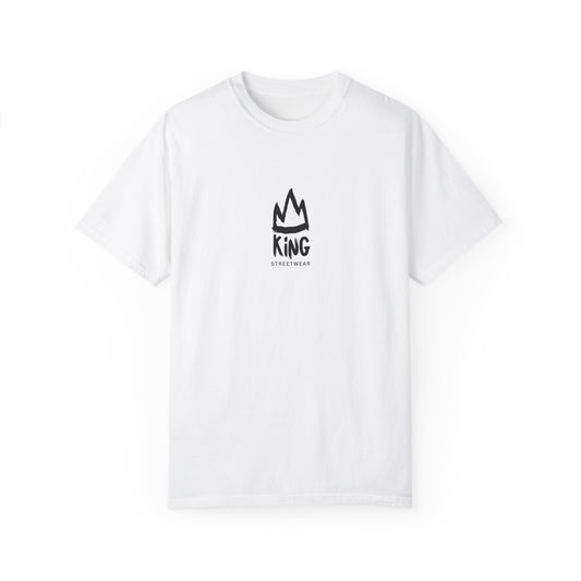 King Crown Unisex Garment-Dyed T-shirt for Streetwear Enthusiasts