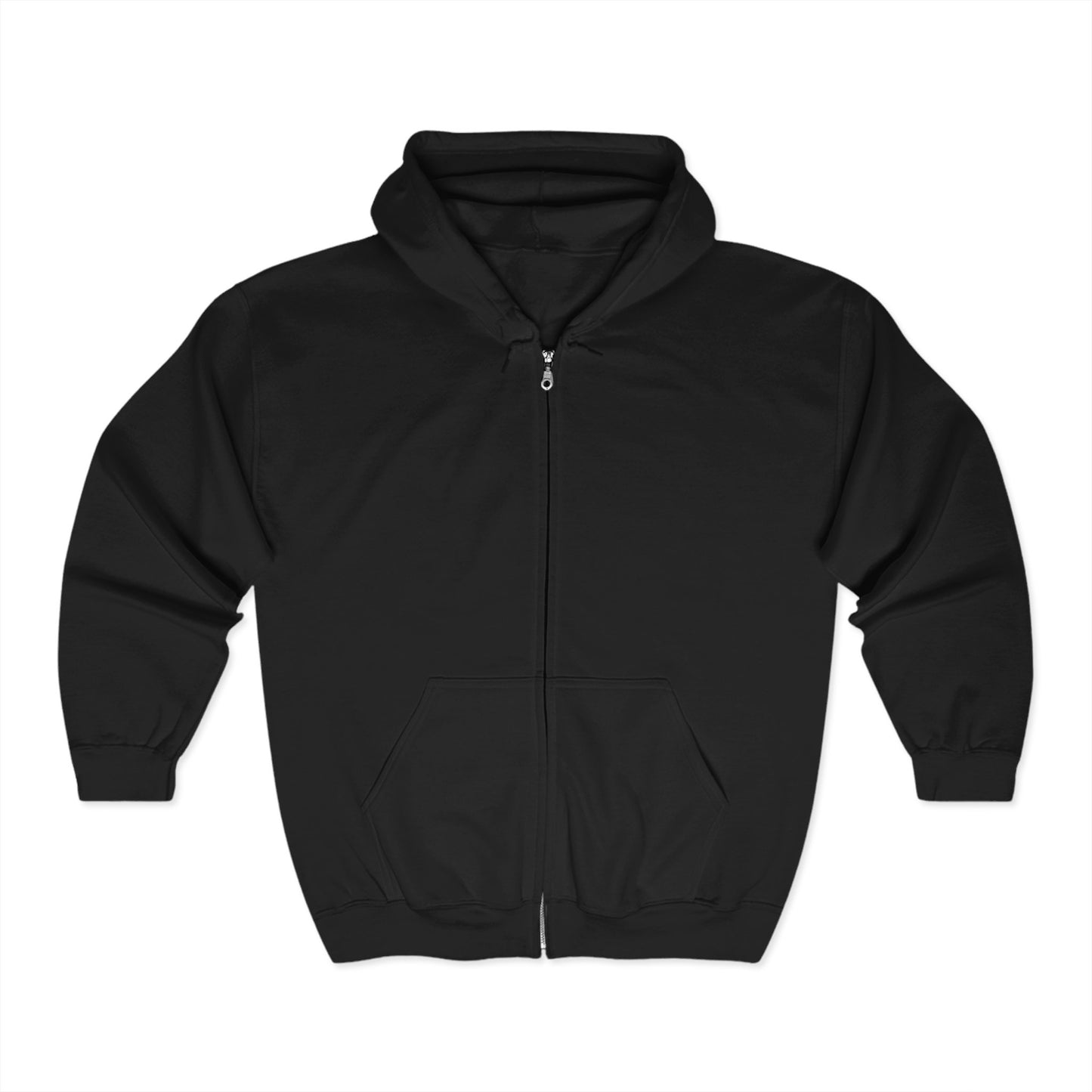 Hustle Unisex Zip Hoodie - Cozy & Motivational Wear for Everyday Success