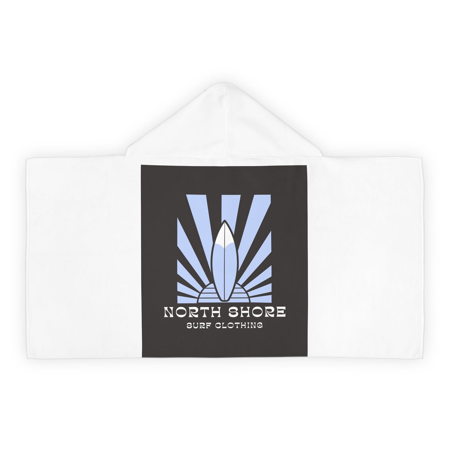 North Shore Surf Youth Hooded Towel - Perfect for Beach Days and Pool Parties