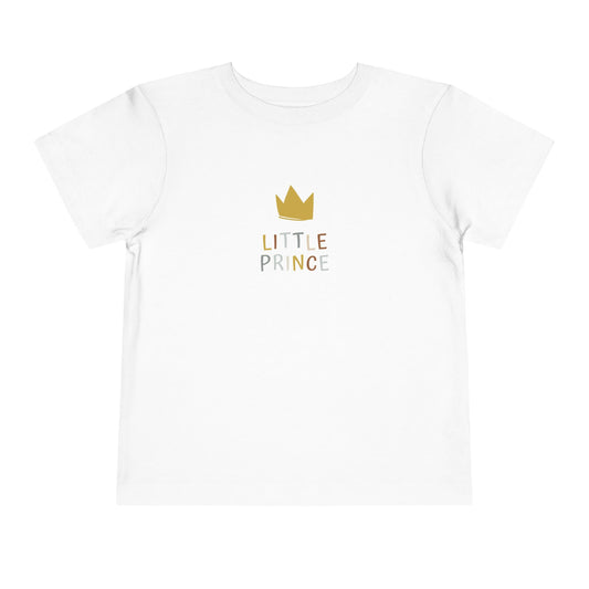 Little Prince Toddler Tee - Cute Crown Design for Kids