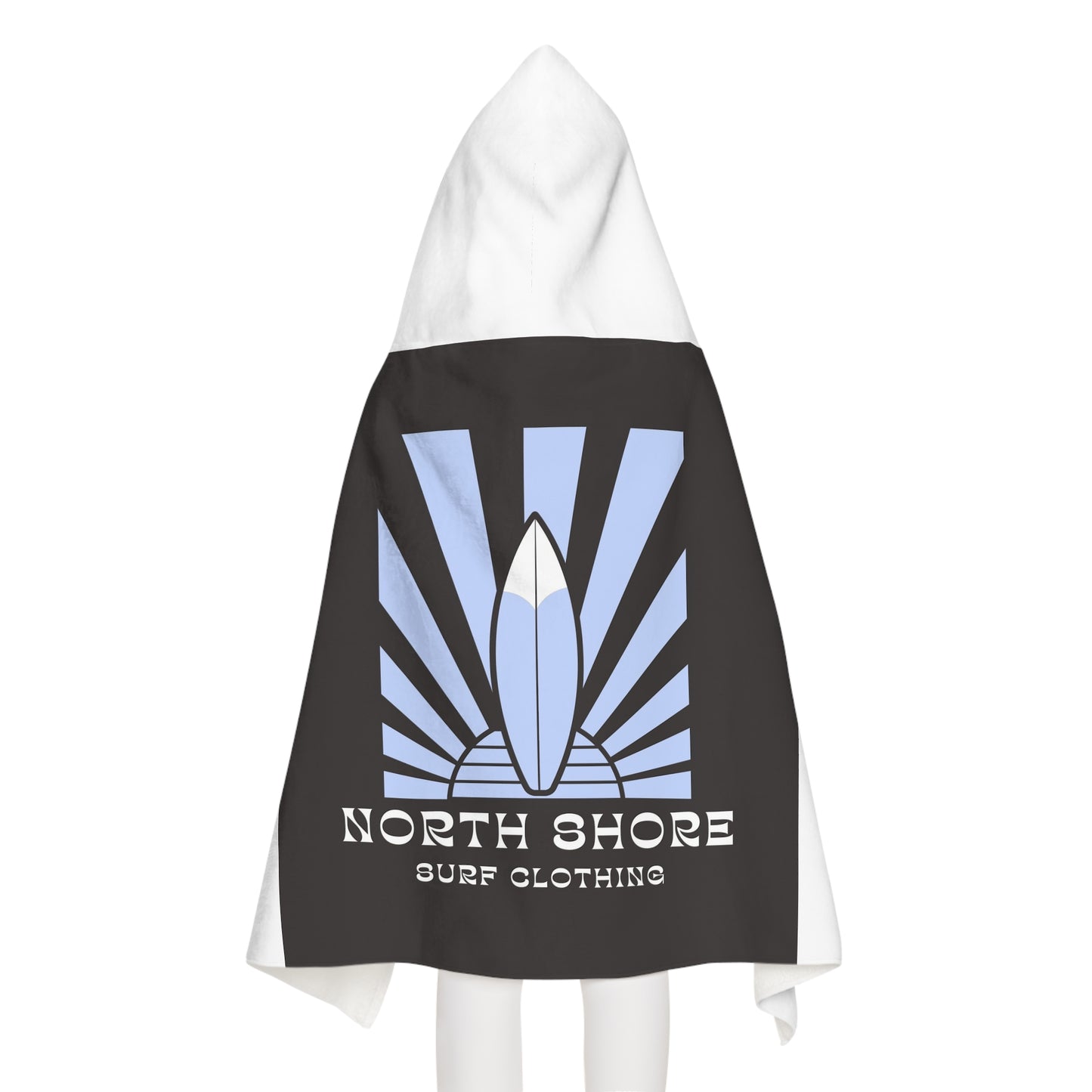 North Shore Surf Youth Hooded Towel - Perfect for Beach Days and Pool Parties