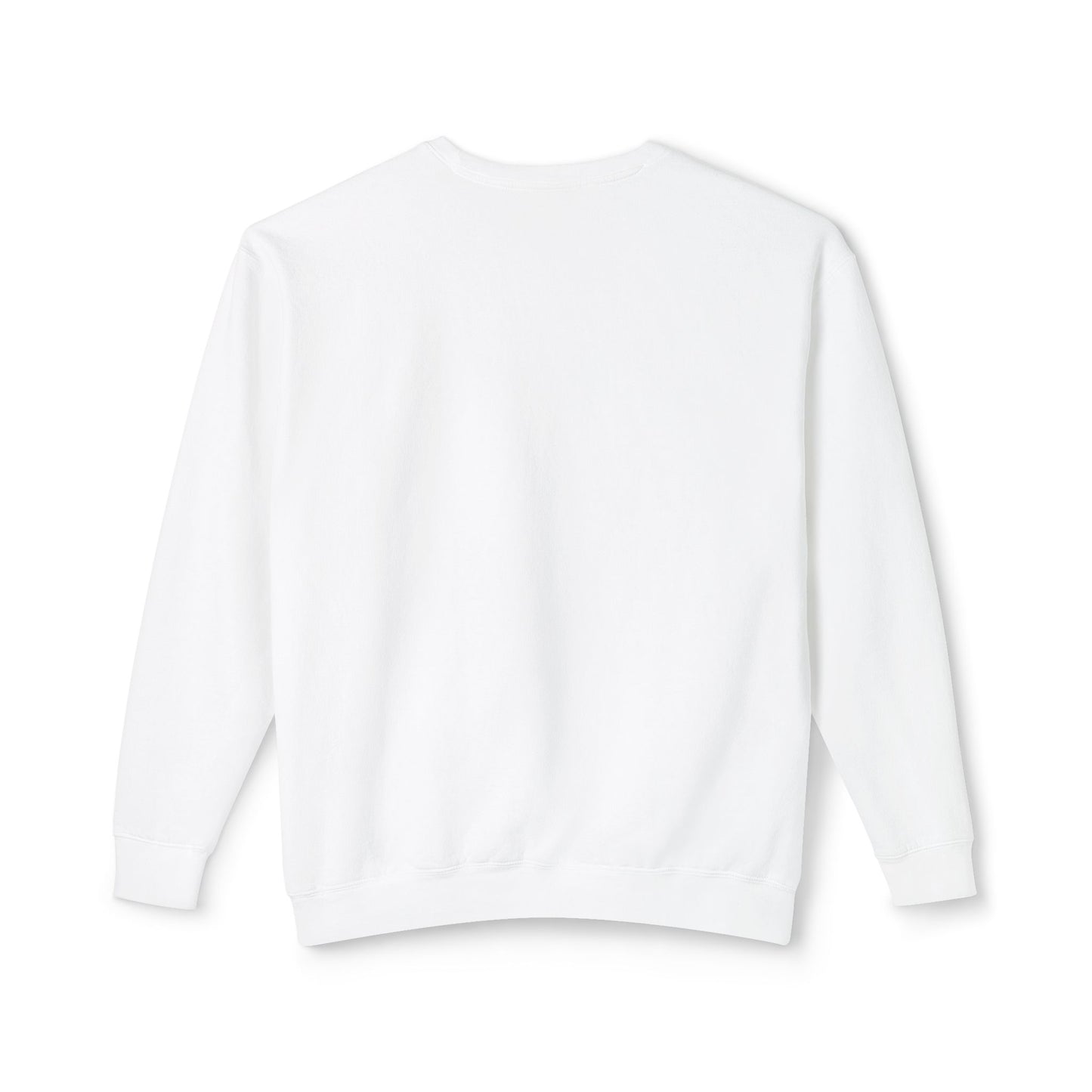 Minimalist Outline Design Unisex Lightweight Crewneck Sweatshirt