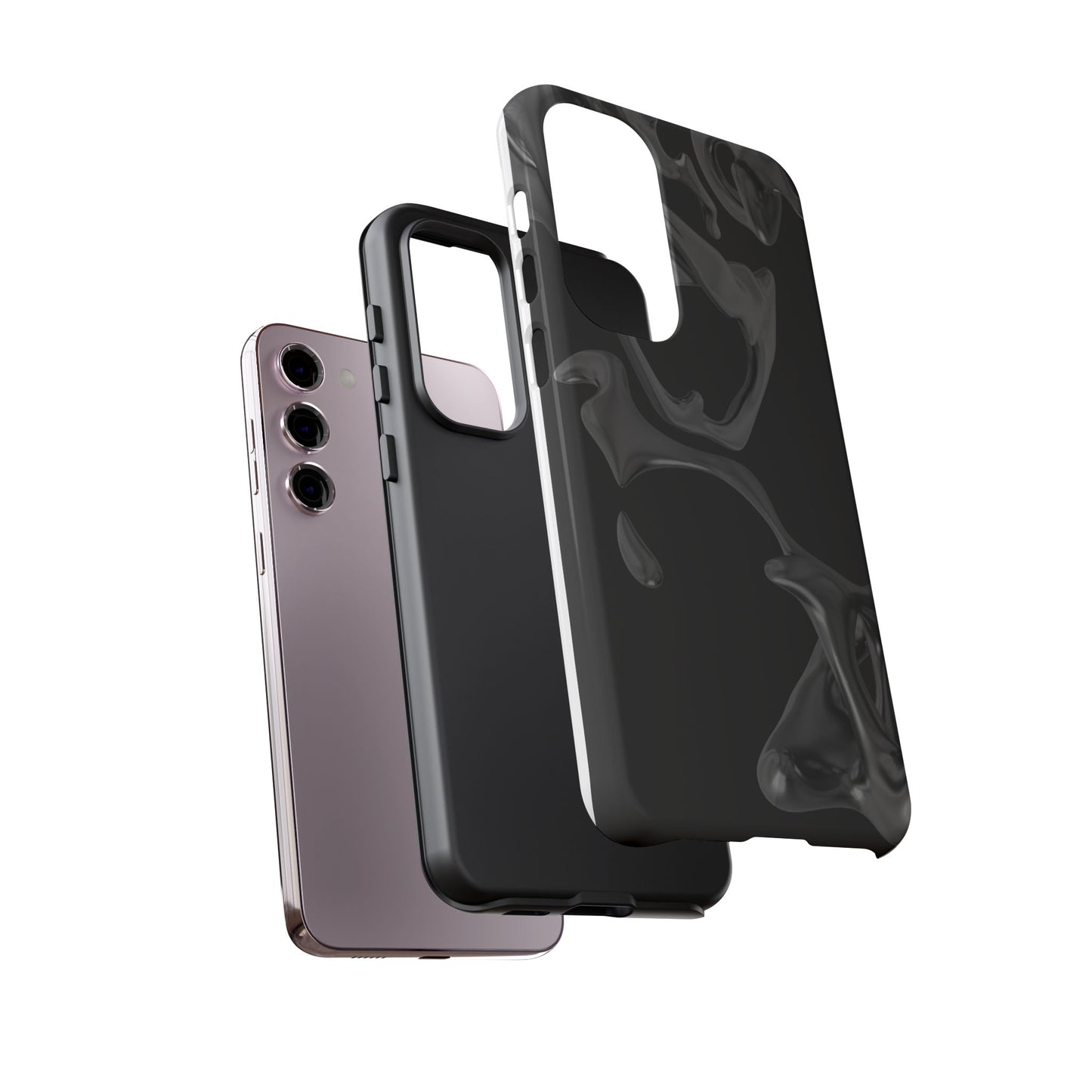 Tough Cases - Abstract Smoke Design Phone Case for Stylish Protection