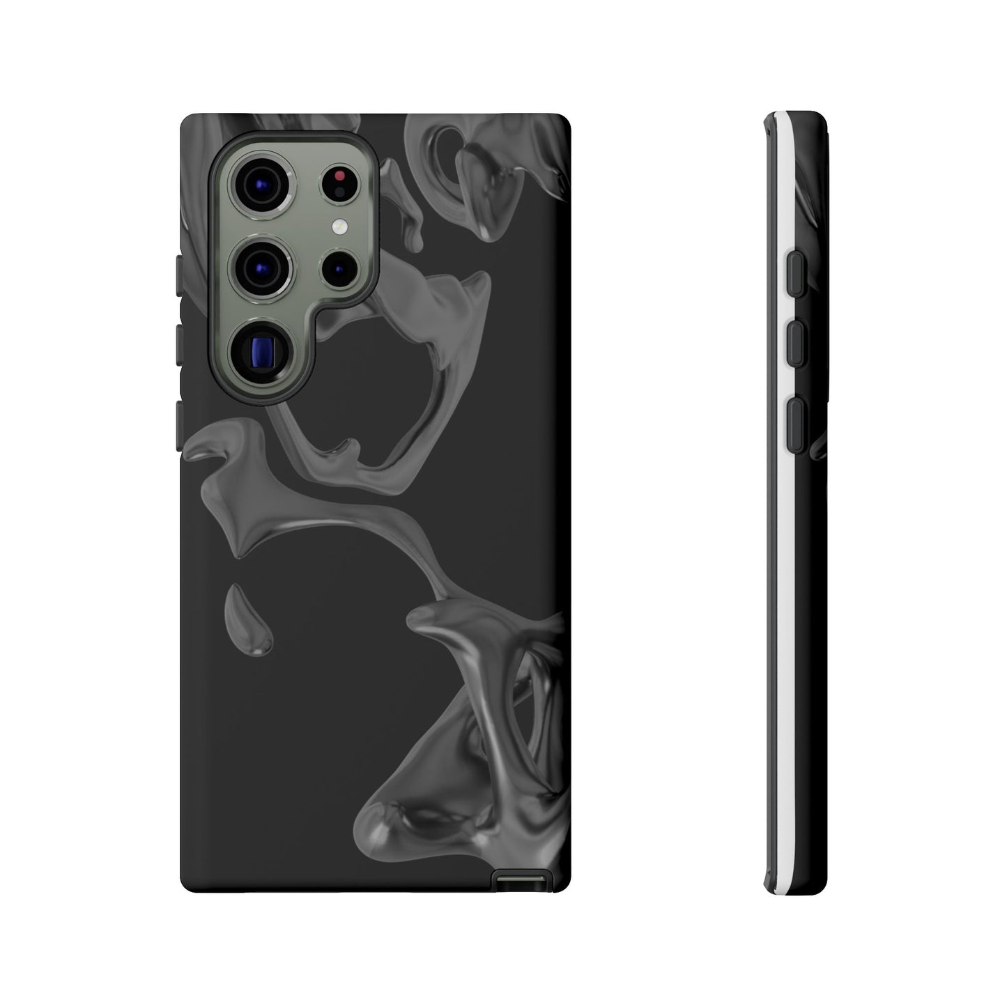 Tough Cases - Abstract Smoke Design Phone Case for Stylish Protection