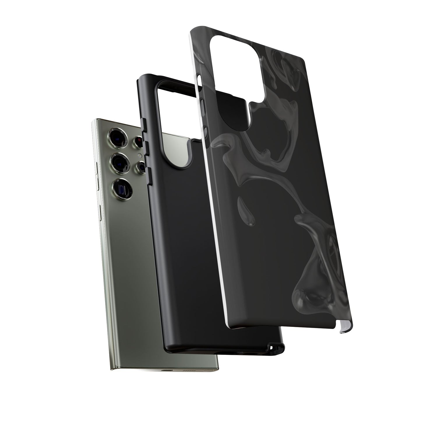 Tough Cases - Abstract Smoke Design Phone Case for Stylish Protection