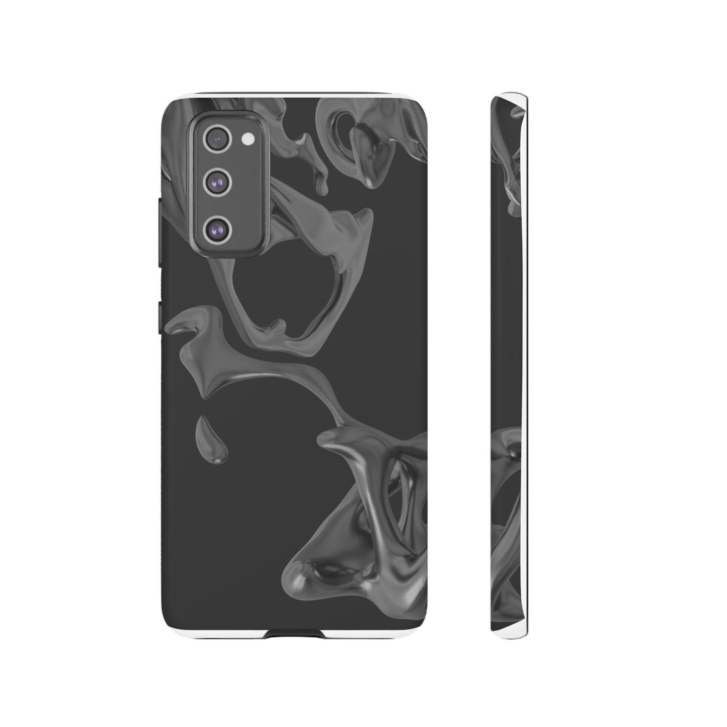 Tough Cases - Abstract Smoke Design Phone Case for Stylish Protection