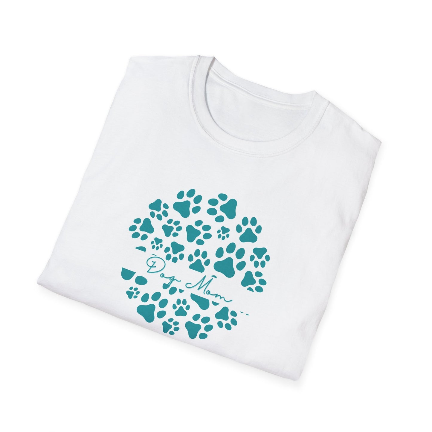 Paw Print Love Unisex Softstyle T-Shirt - Perfect for Pet Lovers