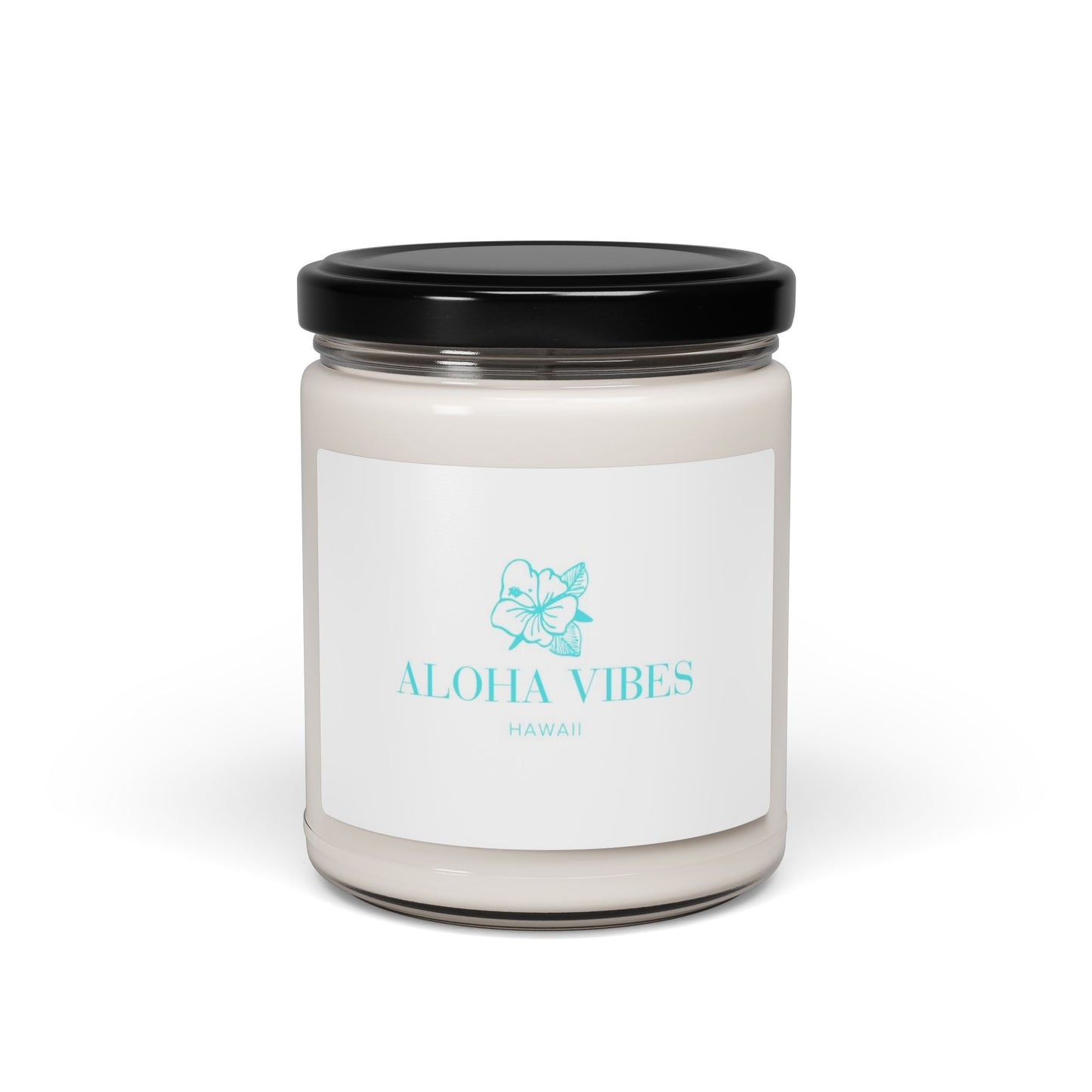 Aloha Vibes Scented Soy Candle - 9oz Aromatherapy Candle for Relaxation and Gift Giving