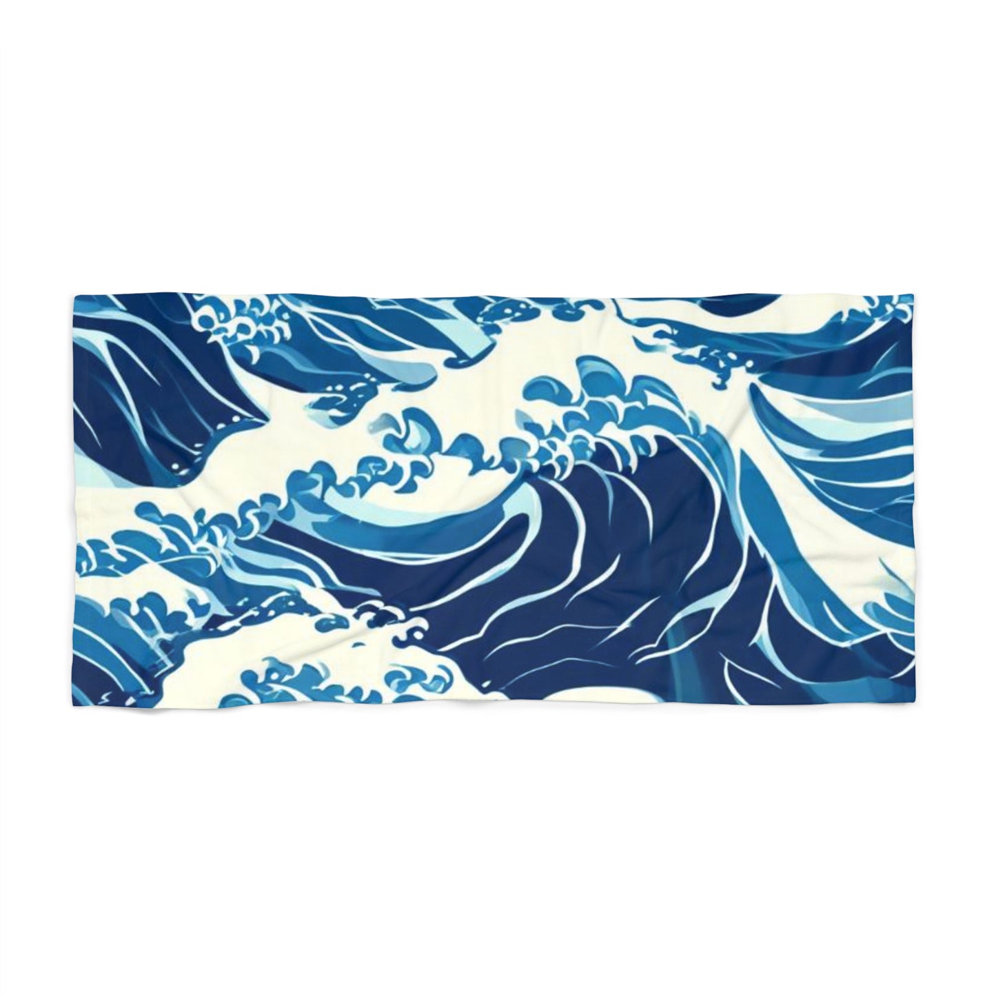 Ocean Waves Beach Towel - Perfect for Summer Days and Beach Trips