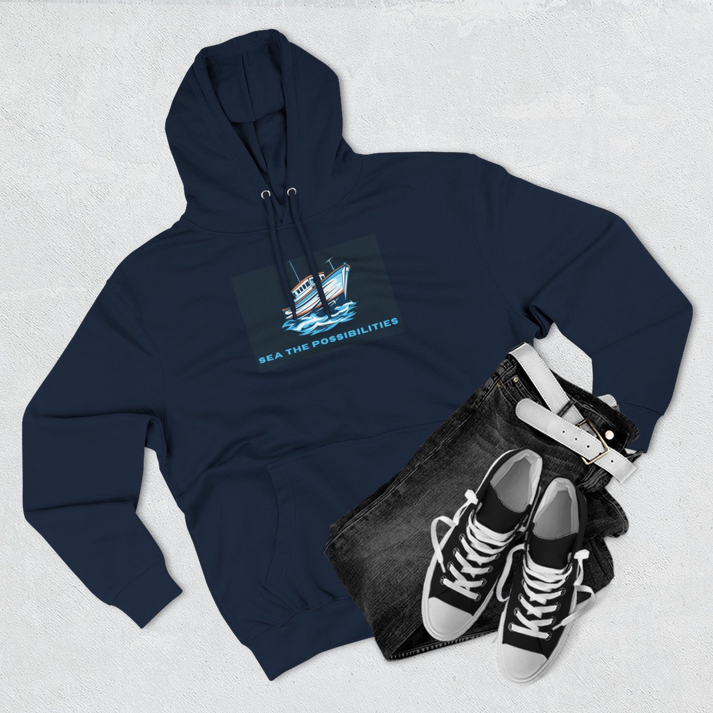 Sea the Possibilities Fleece Hoodie