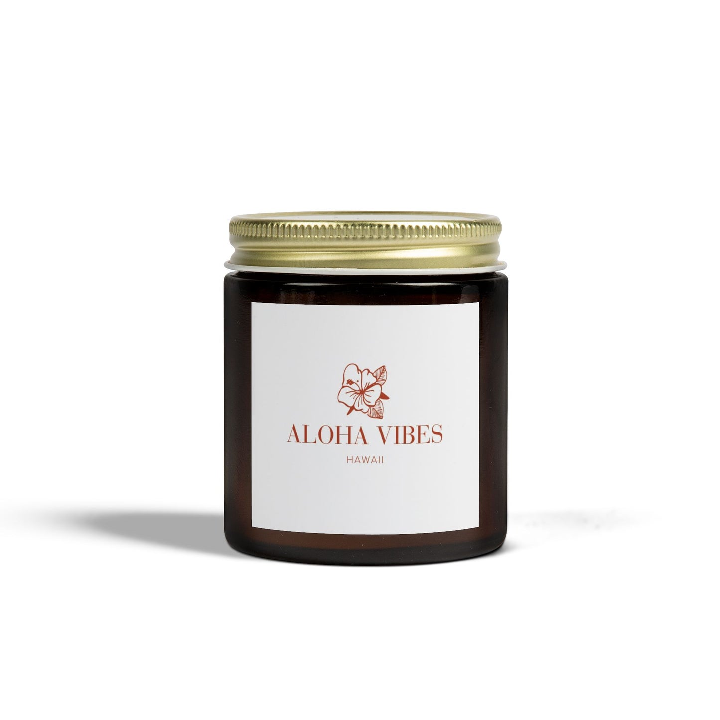 Aloha Vibes Scented Candles - Coconut Apricot Wax (4oz, 9oz) - Perfect for Relaxation and Tropical Ambiance