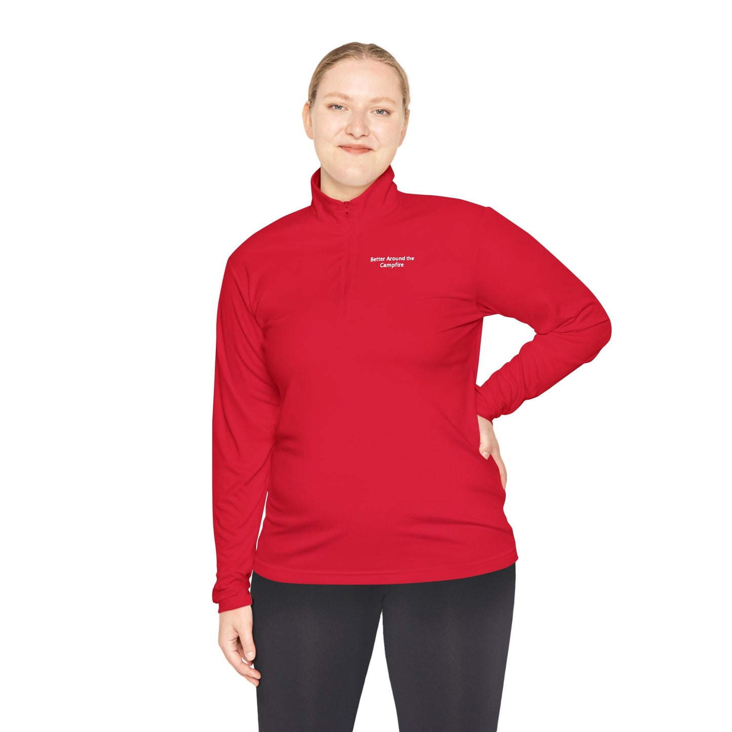 Unisex Quarter-Zip Pullover for Comfort and Style - Ideal for Outdoor Activities & Casual Wear