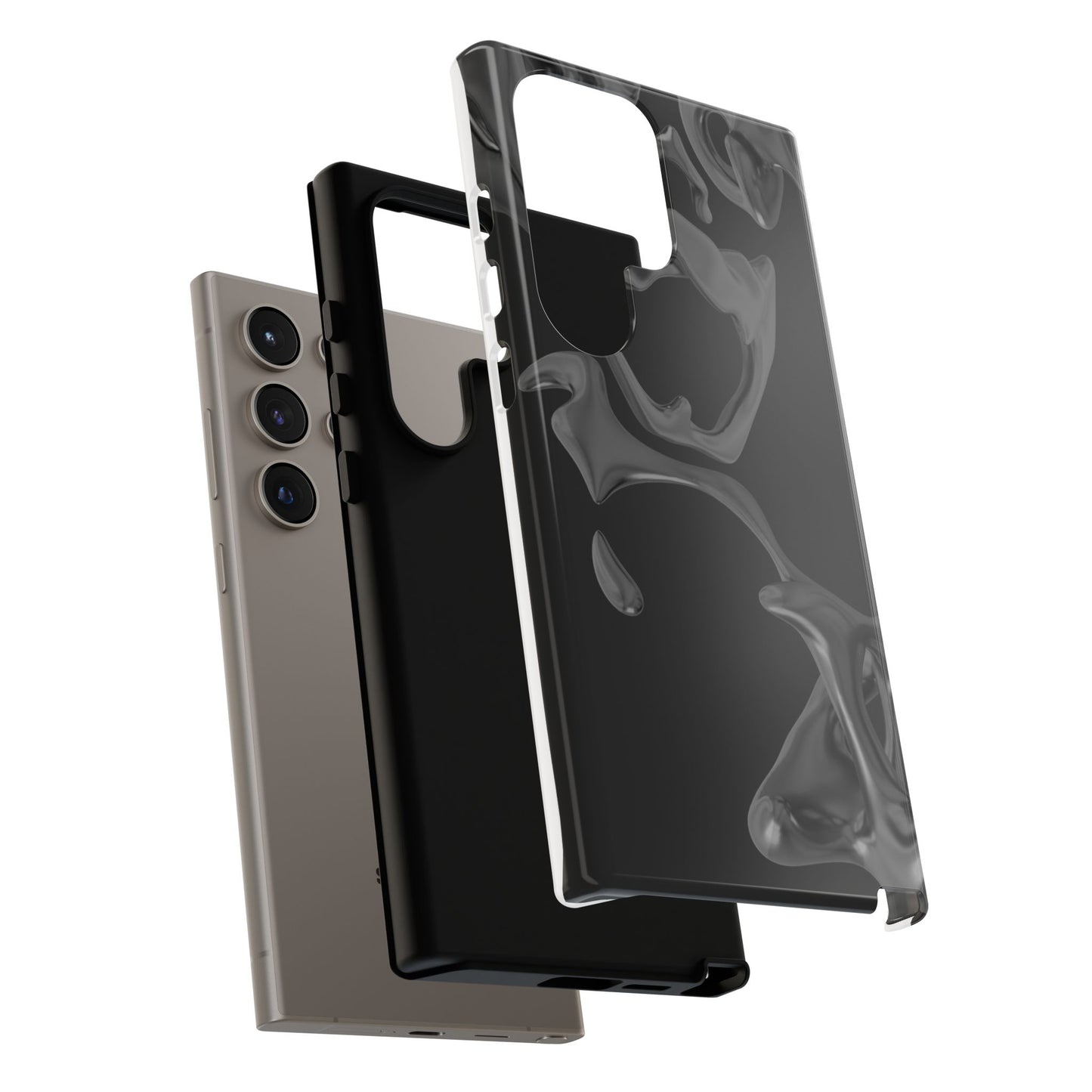 Tough Cases - Abstract Smoke Design Phone Case for Stylish Protection