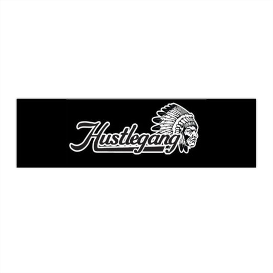 Hustlegang Bumper Sticker - Stylish Automotive Decal for Car Enthusiasts