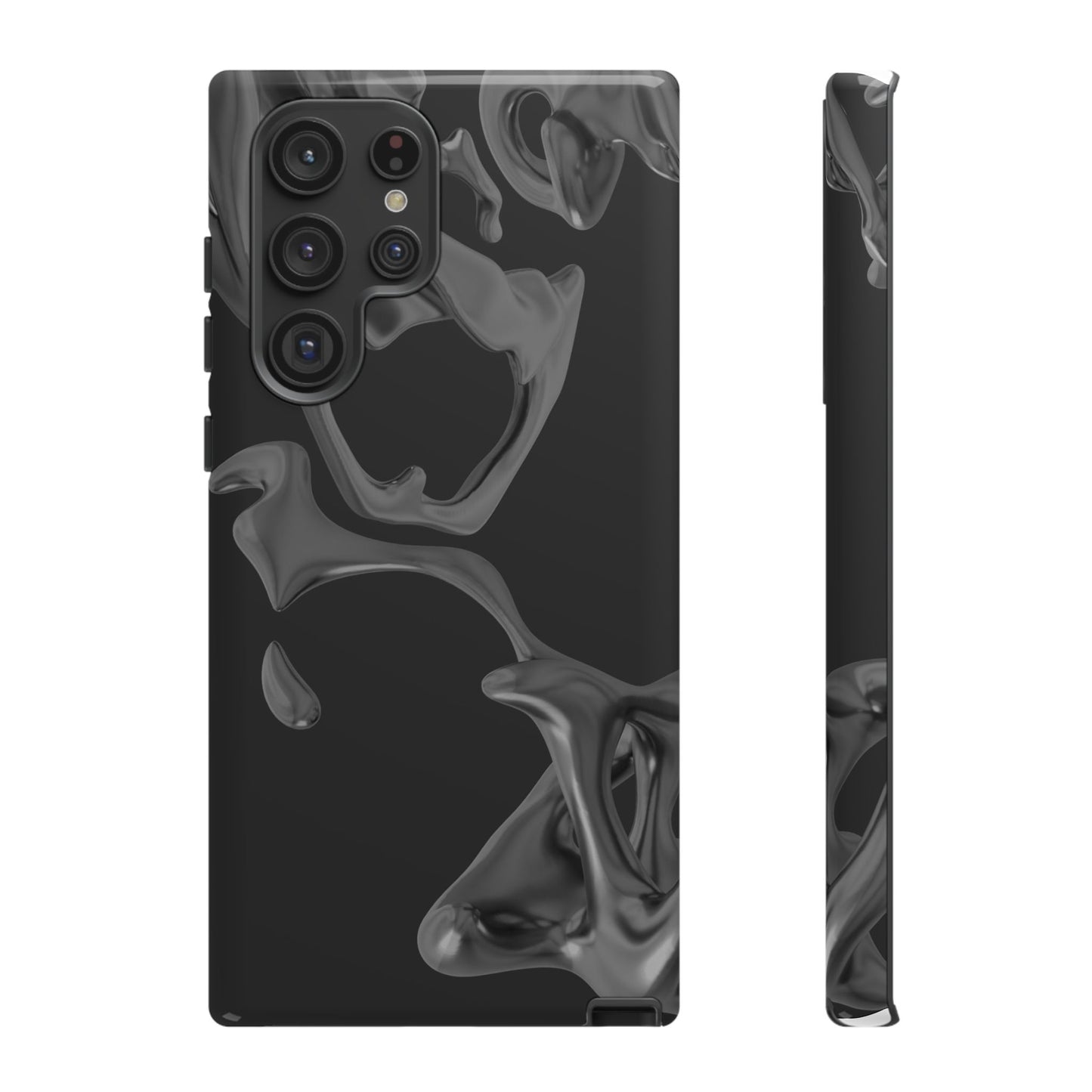 Tough Cases - Abstract Smoke Design Phone Case for Stylish Protection