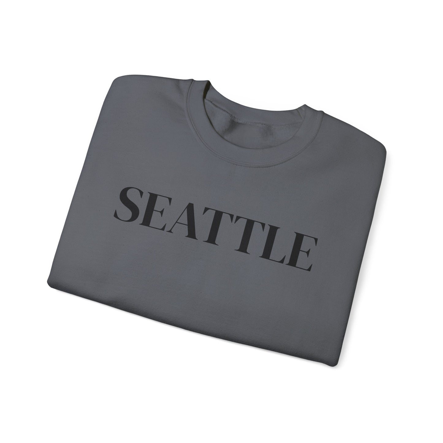 Seattle Unisex Heavy Blend™ Crewneck Sweatshirt - Perfect for Casual Wear and Gifting