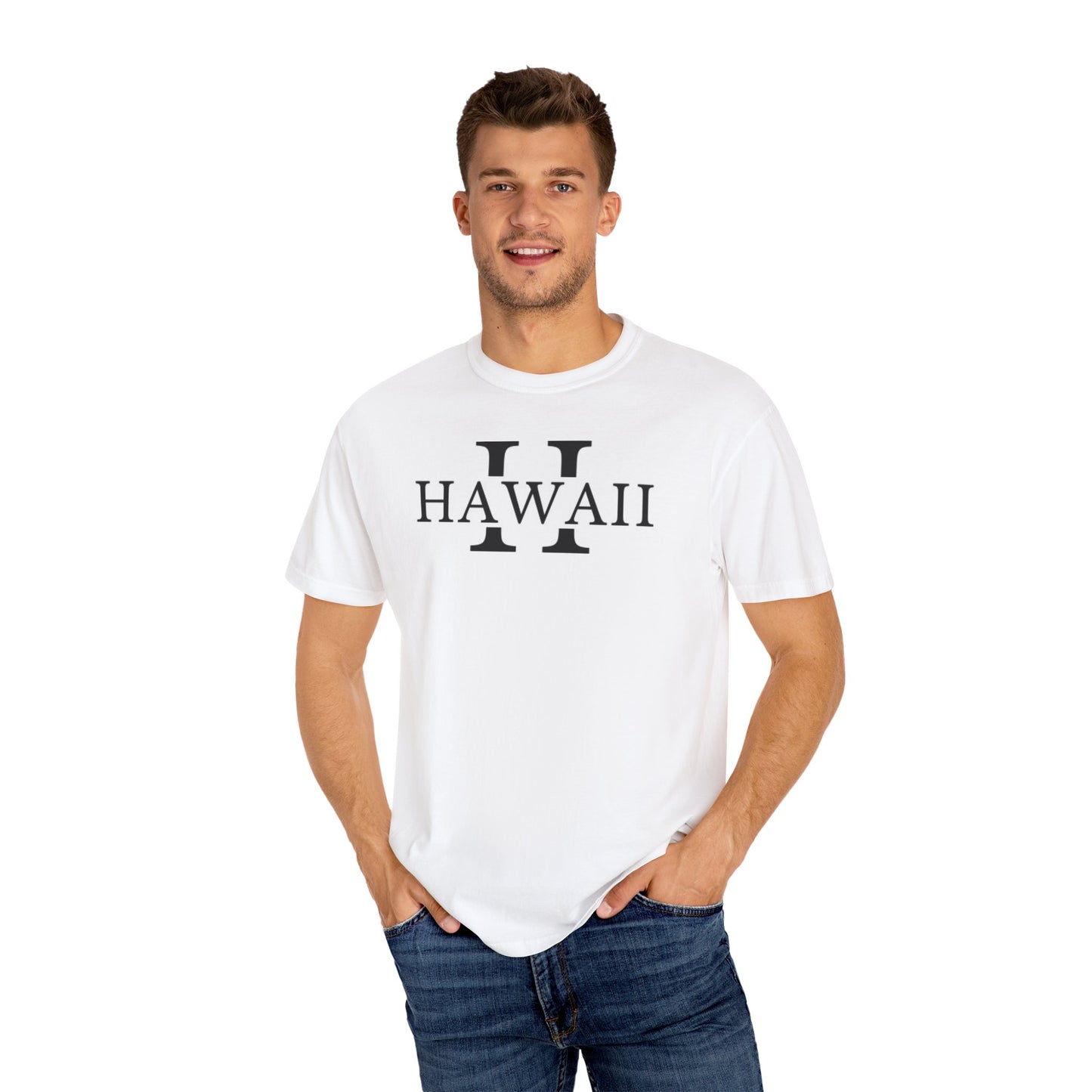 Unisex Hawaii Graphic T-Shirt - Vintage Style Casual Tee