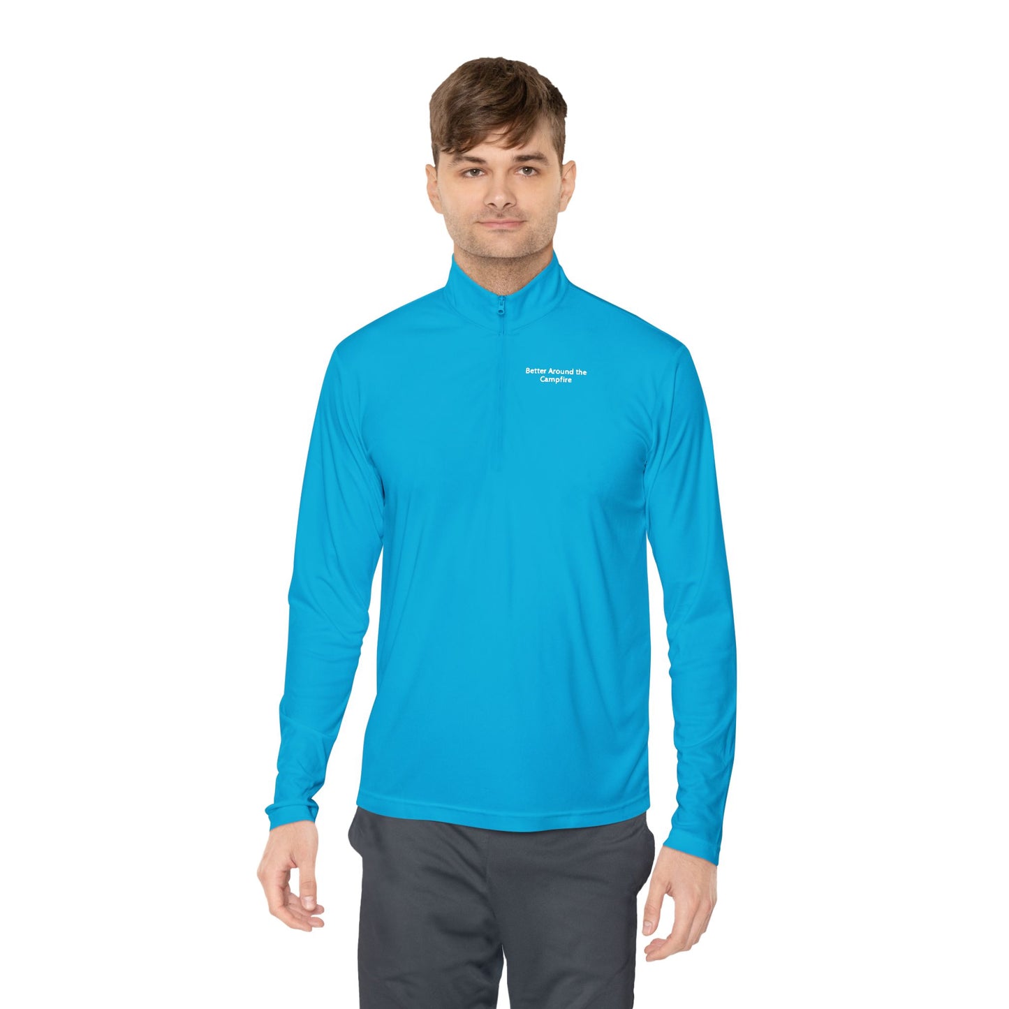 Unisex Quarter-Zip Pullover for Comfort and Style - Ideal for Outdoor Activities & Casual Wear