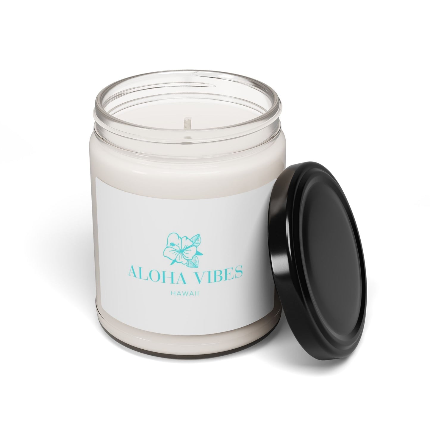 Aloha Vibes Scented Soy Candle - 9oz Aromatherapy Candle for Relaxation and Gift Giving