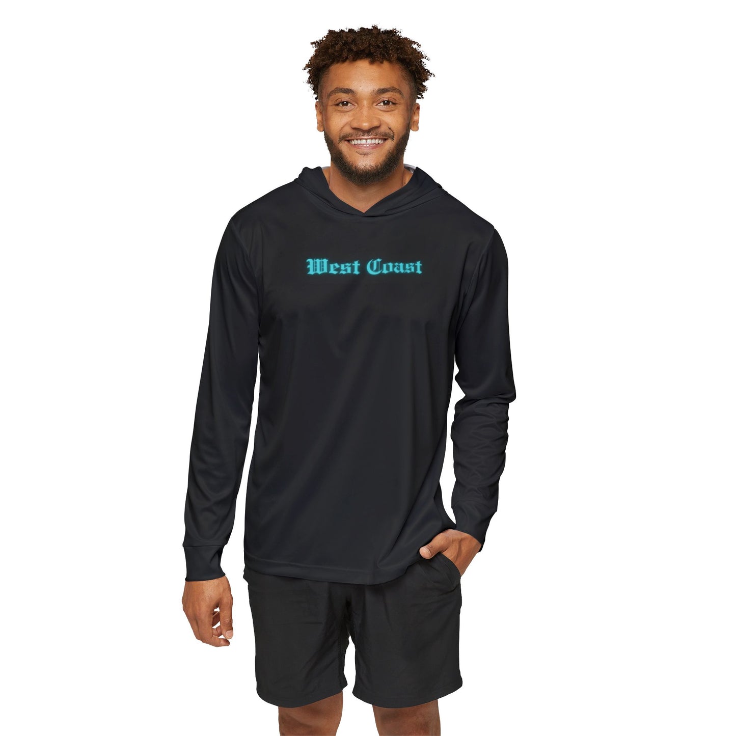 Men's Warmup Hoodie - West Coast Style for Active Lifestyles