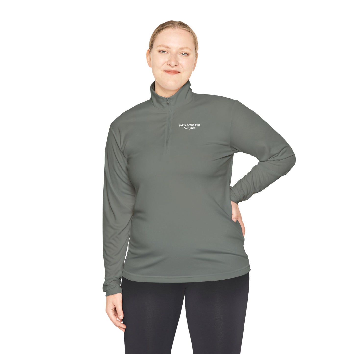 Unisex Quarter-Zip Pullover for Comfort and Style - Ideal for Outdoor Activities & Casual Wear