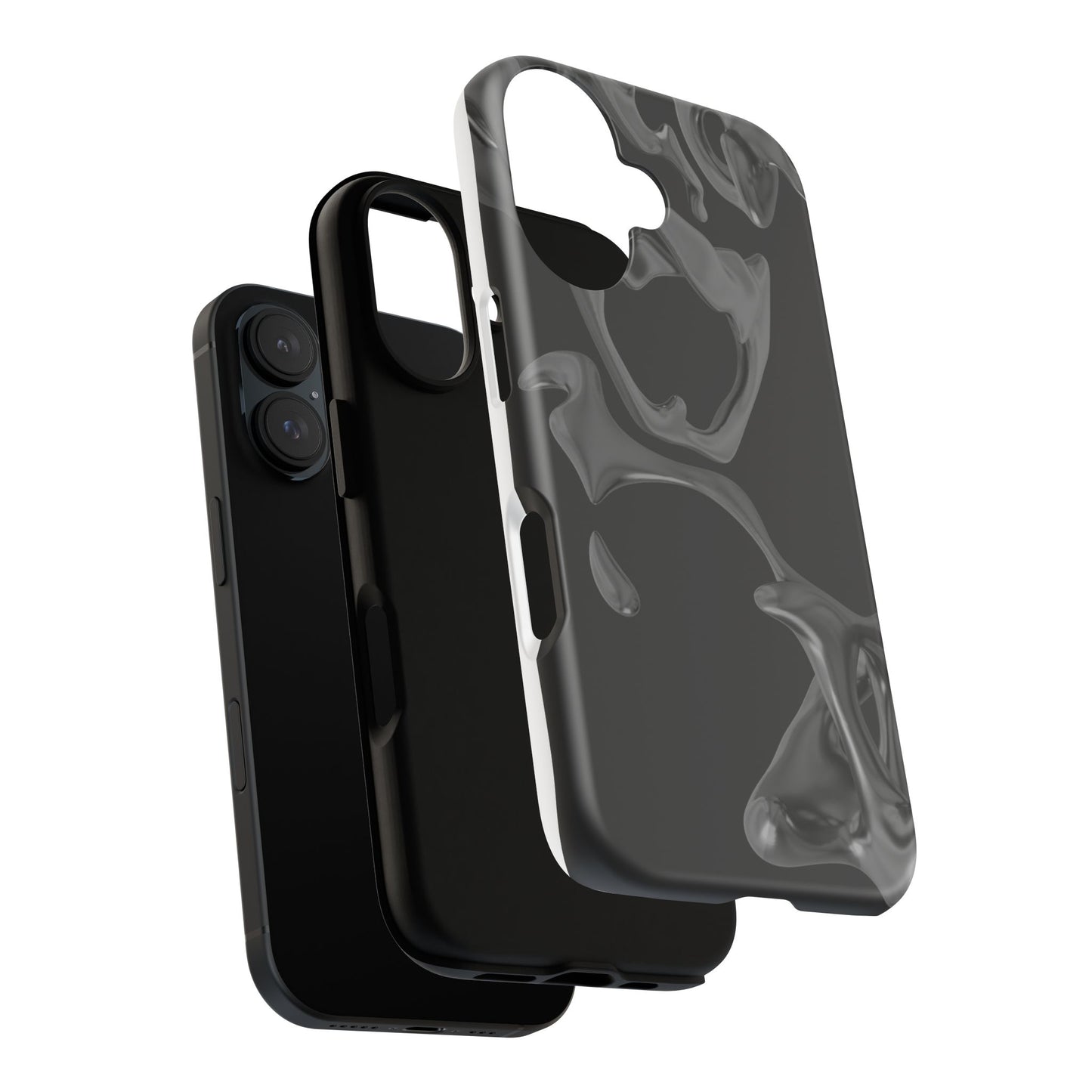 Tough Cases - Abstract Smoke Design Phone Case for Stylish Protection