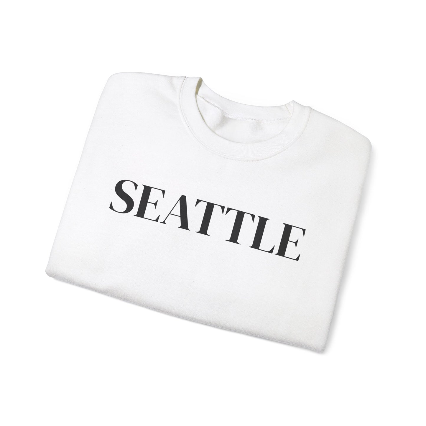 Seattle Unisex Heavy Blend™ Crewneck Sweatshirt - Perfect for Casual Wear and Gifting