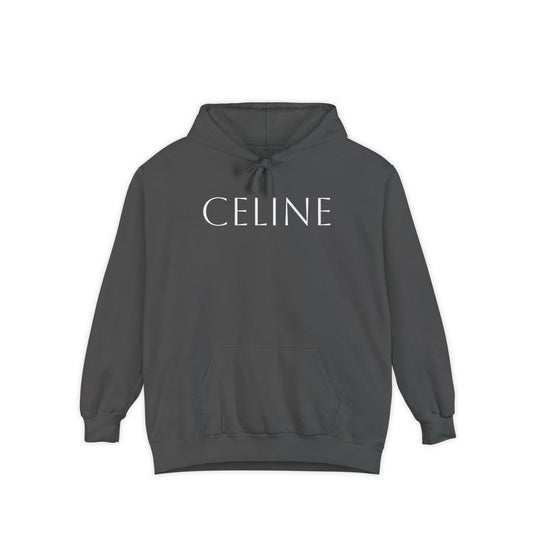 Celine Unisex Garment-Dyed Hoodie - Casual Comfort for Every Occasion