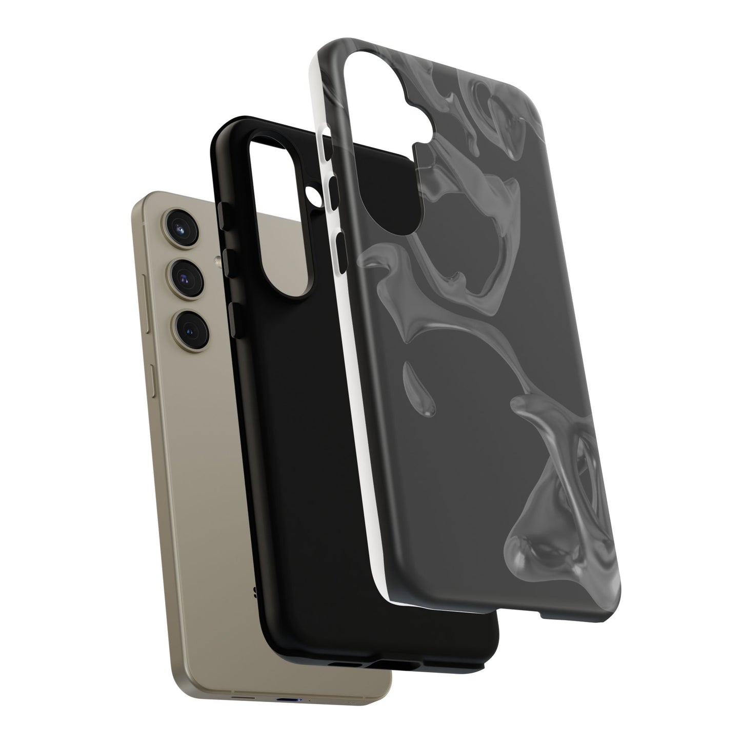 Tough Cases - Abstract Smoke Design Phone Case for Stylish Protection