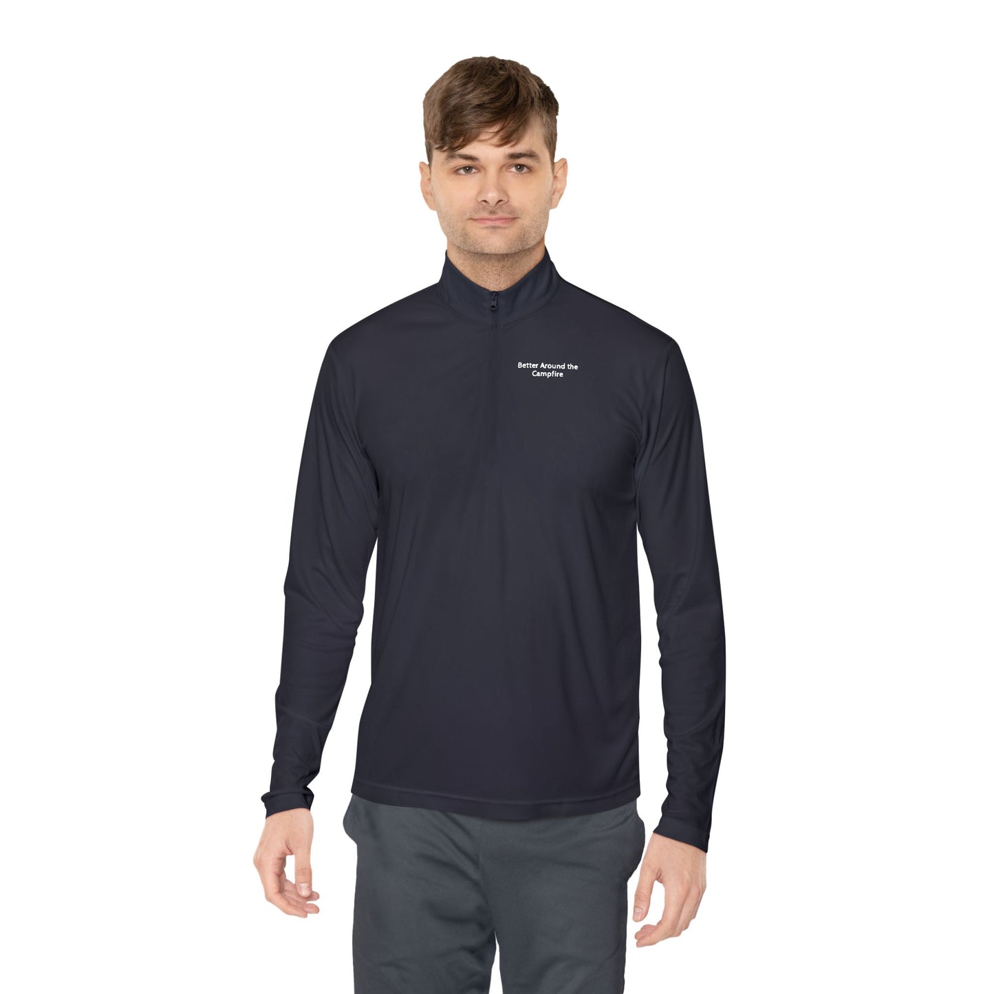 Unisex Quarter-Zip Pullover for Comfort and Style - Ideal for Outdoor Activities & Casual Wear