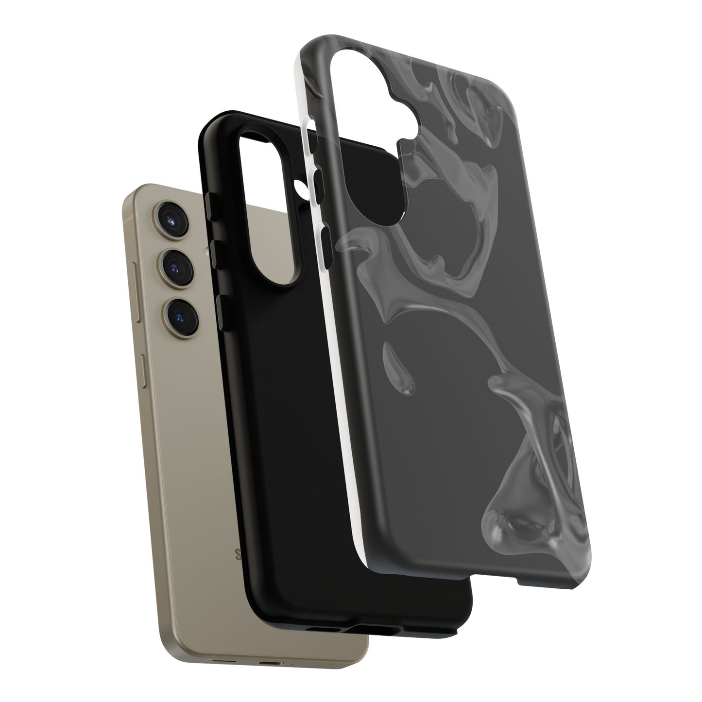 Tough Cases - Abstract Smoke Design Phone Case for Stylish Protection