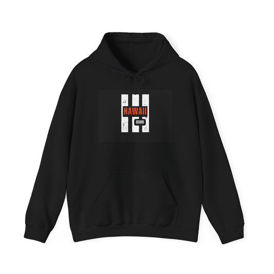 Hawaii Graphic Unisex Heavy Blend Hoodie - Casual Comfort and Style