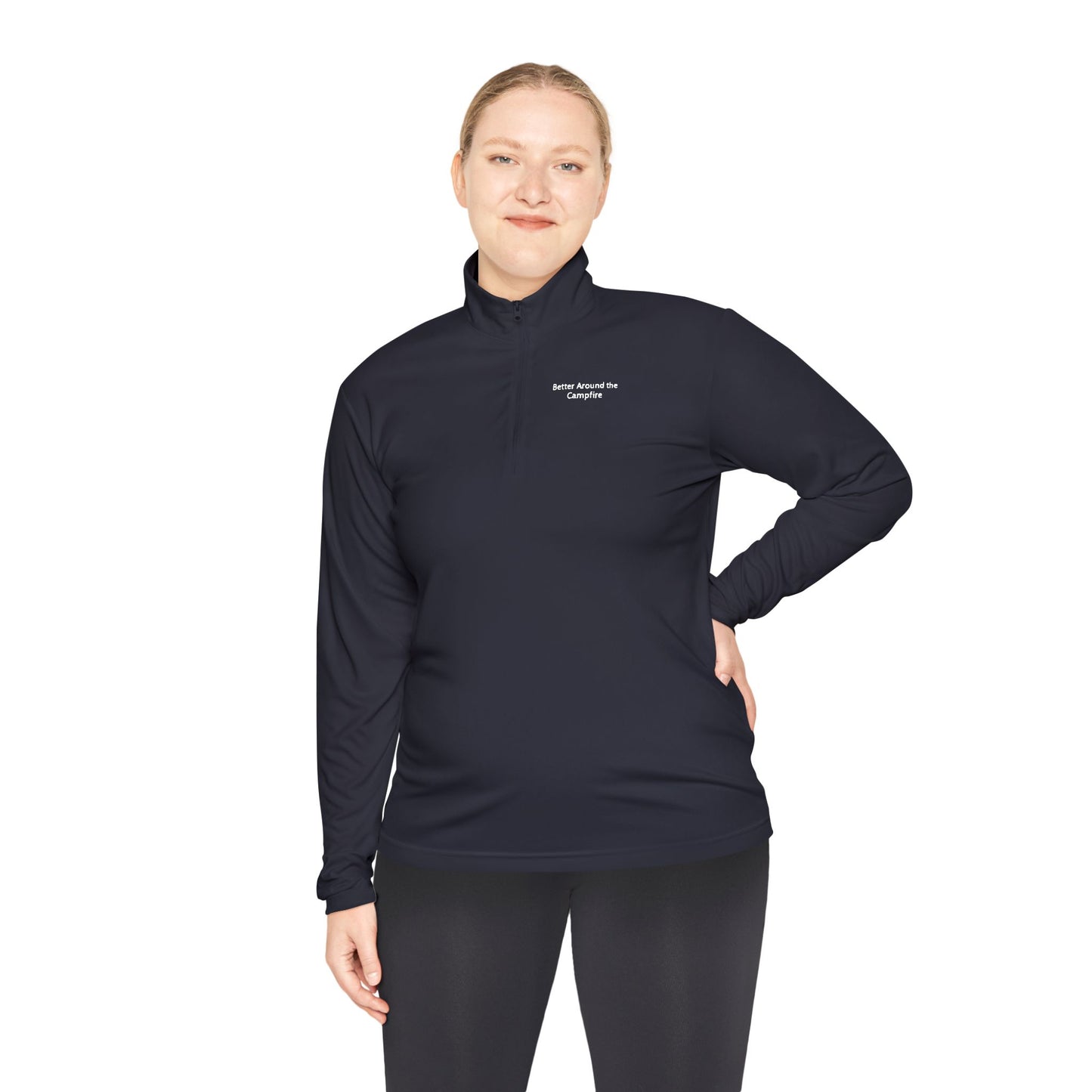 Unisex Quarter-Zip Pullover for Comfort and Style - Ideal for Outdoor Activities & Casual Wear