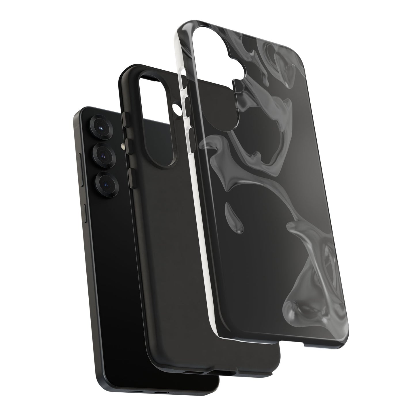 Tough Cases - Abstract Smoke Design Phone Case for Stylish Protection